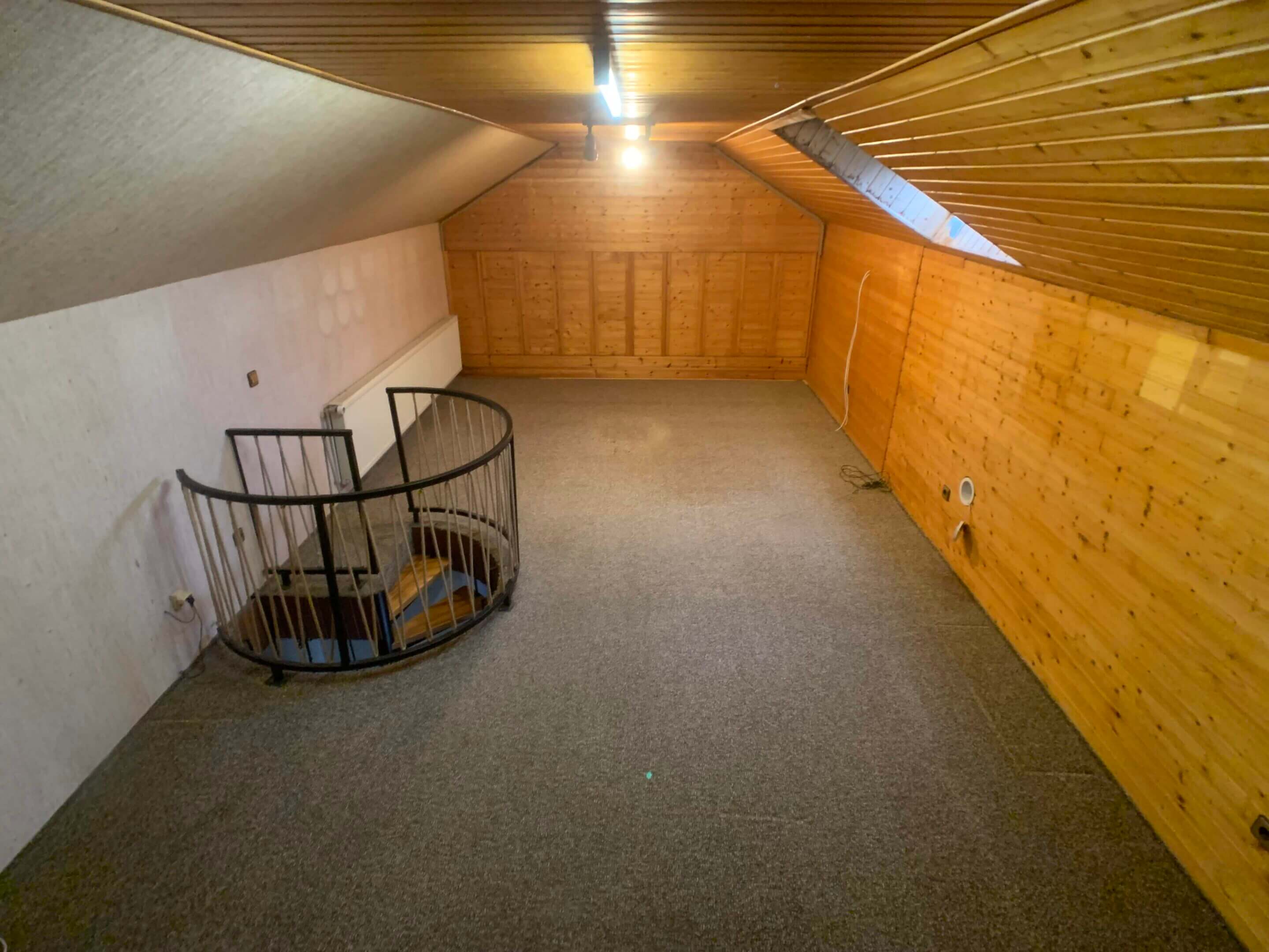 Dachgeschoss Gereinigt